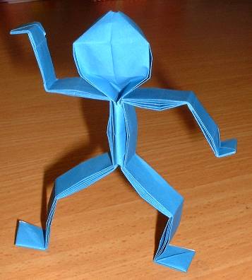 origami man